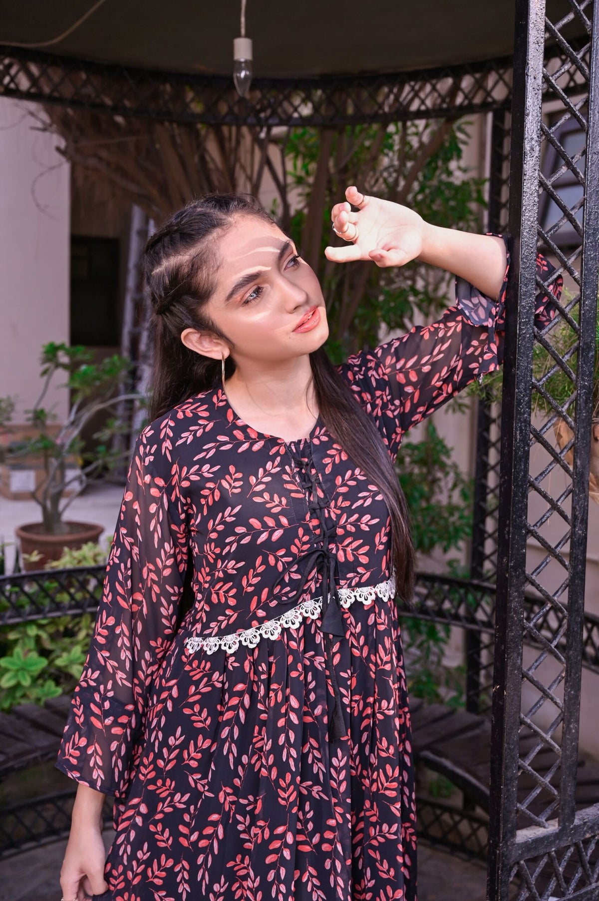 Casual Maxi Dress For Girls # 10207