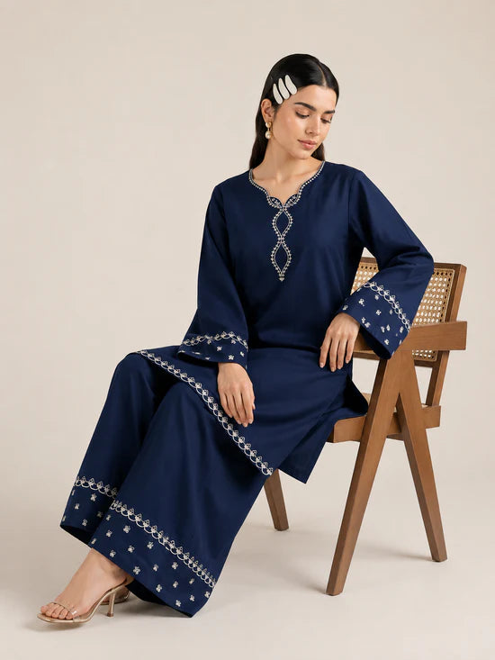 INDIGO Embroidered Lawn 2 Piece