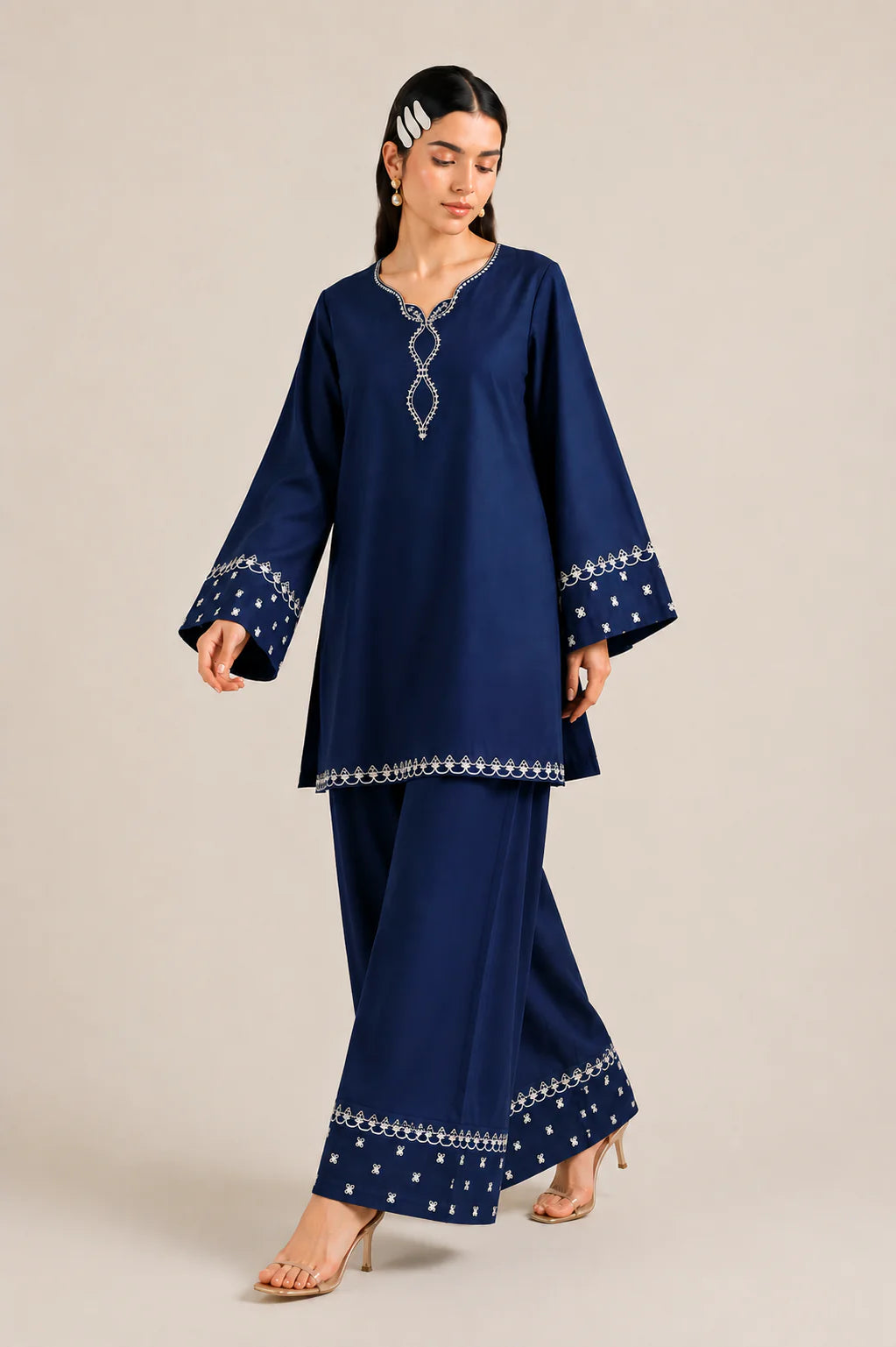 INDIGO Embroidered Lawn 2 Piece
