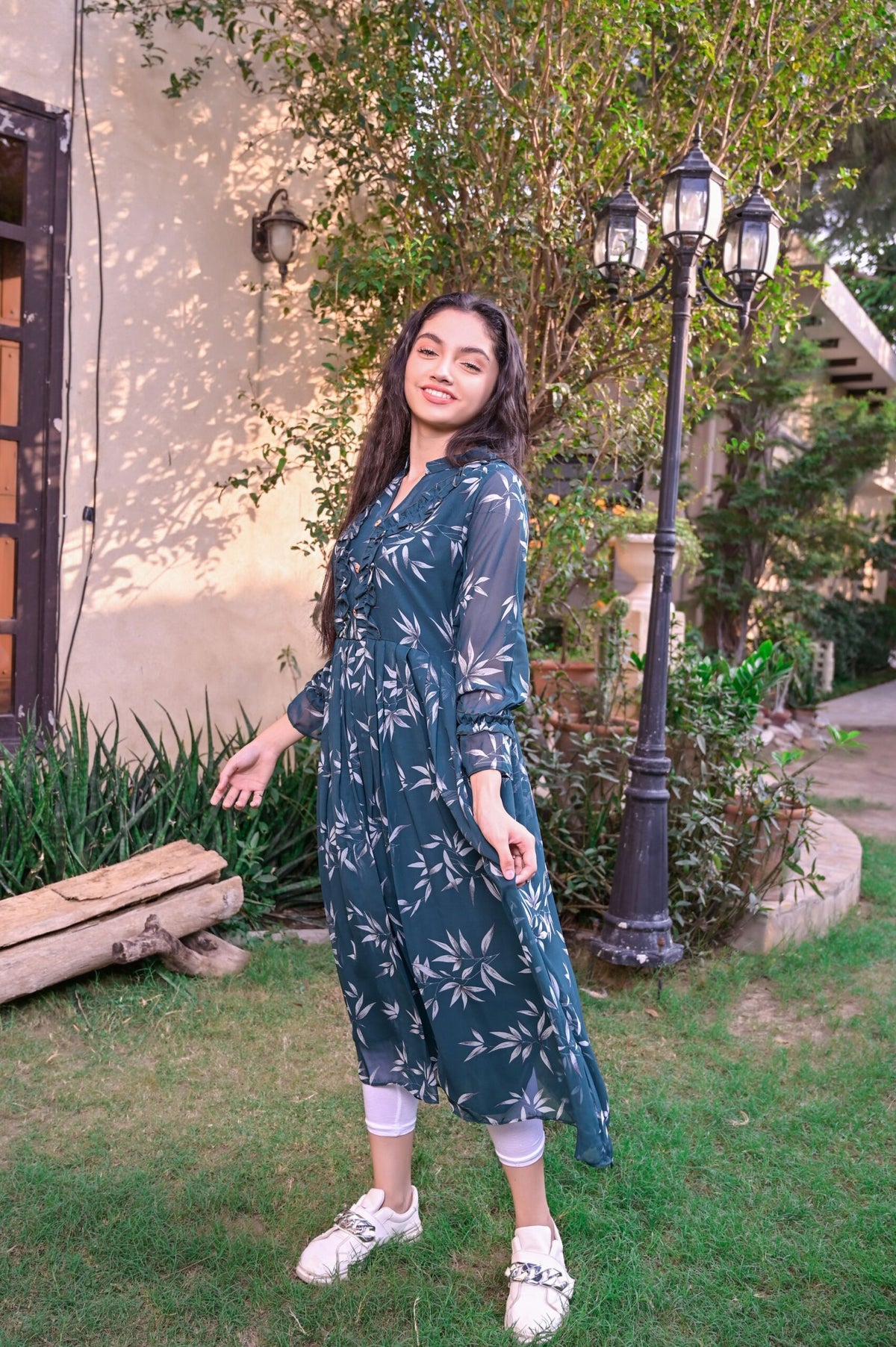 Casual Maxi Dress For Girls # 12-023