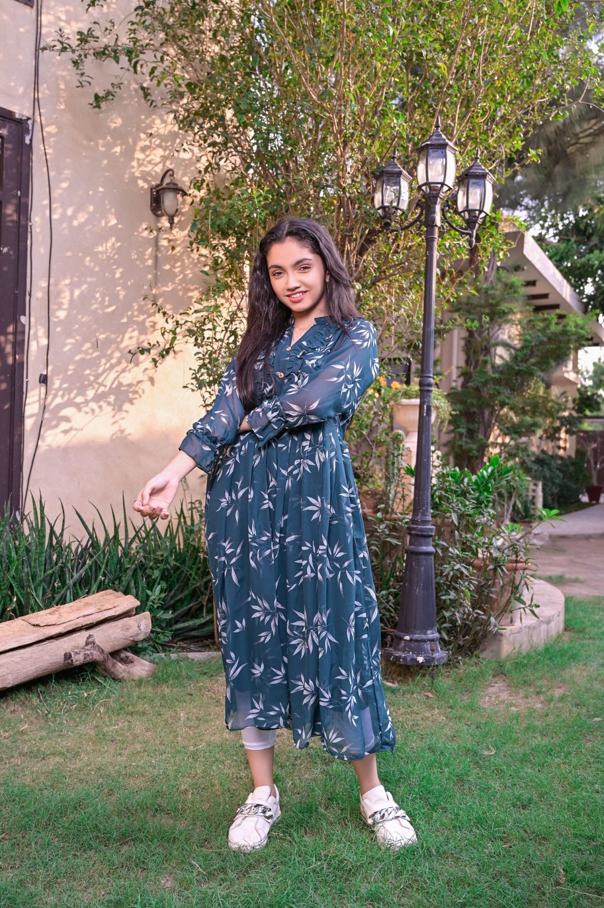 Casual Maxi Dress For Girls # 12-023