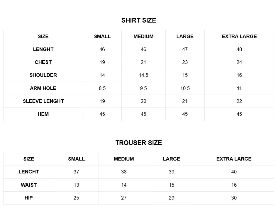 Size Guide