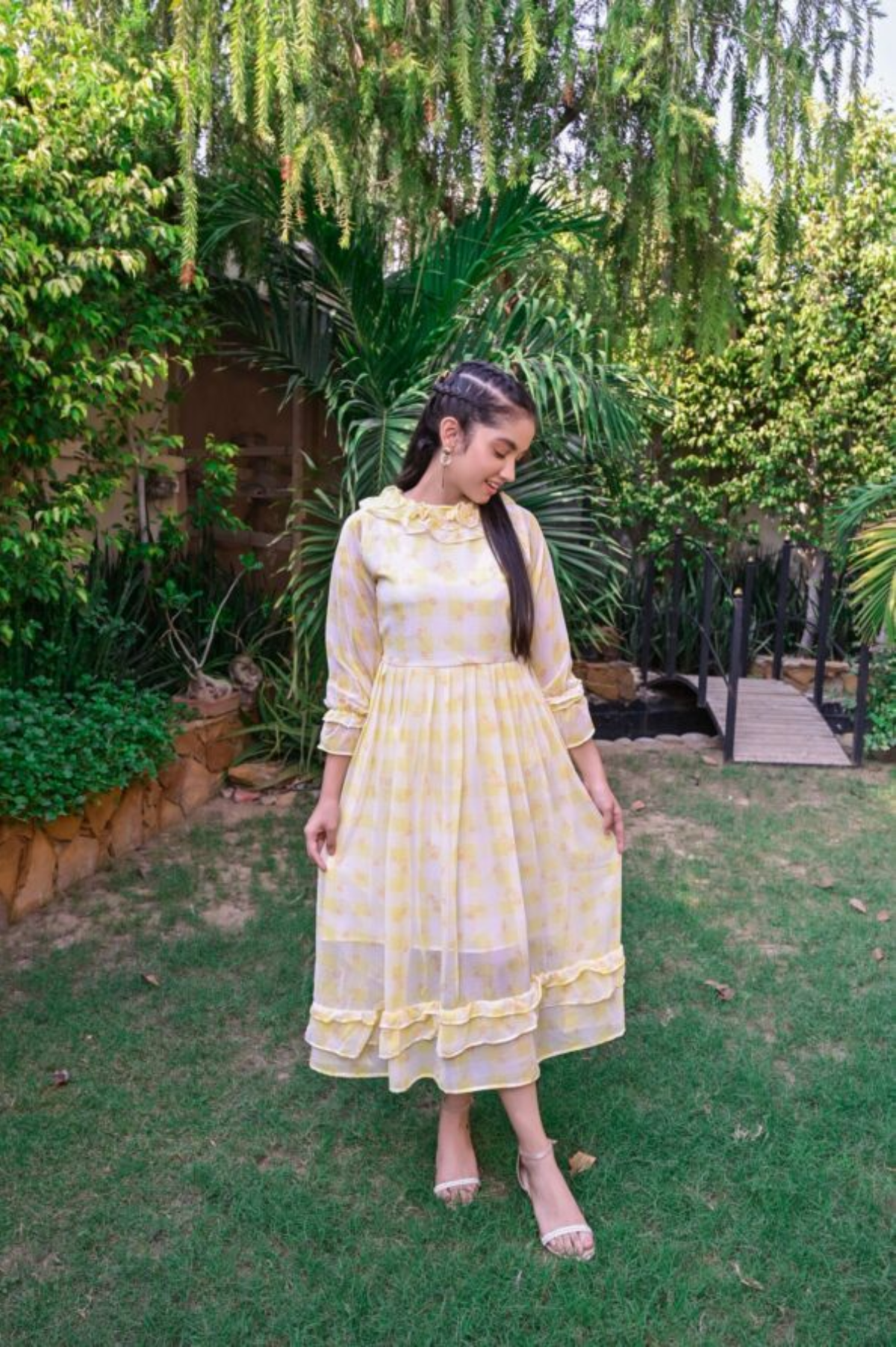 Casual Maxi Dress For Girls # 10209