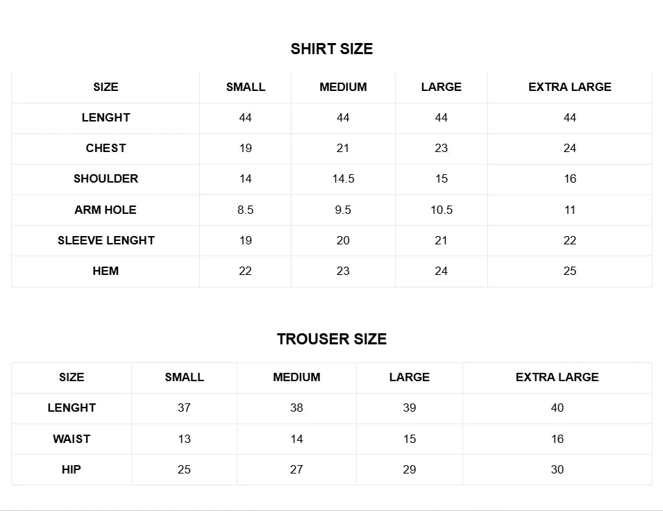 Size Guide