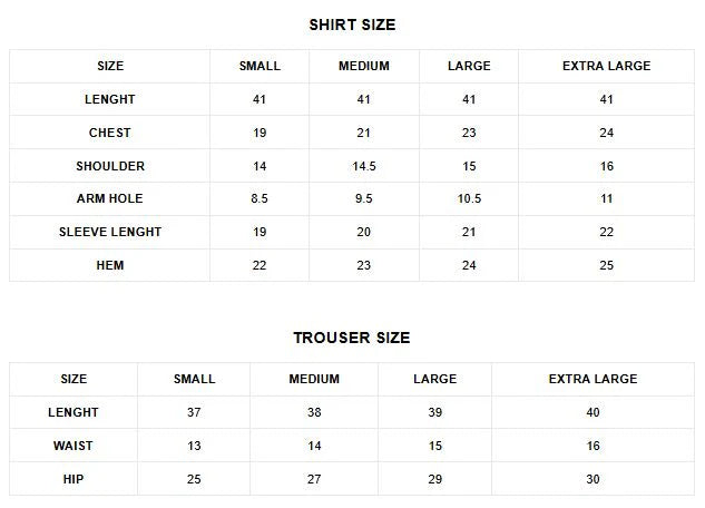 Size Guide