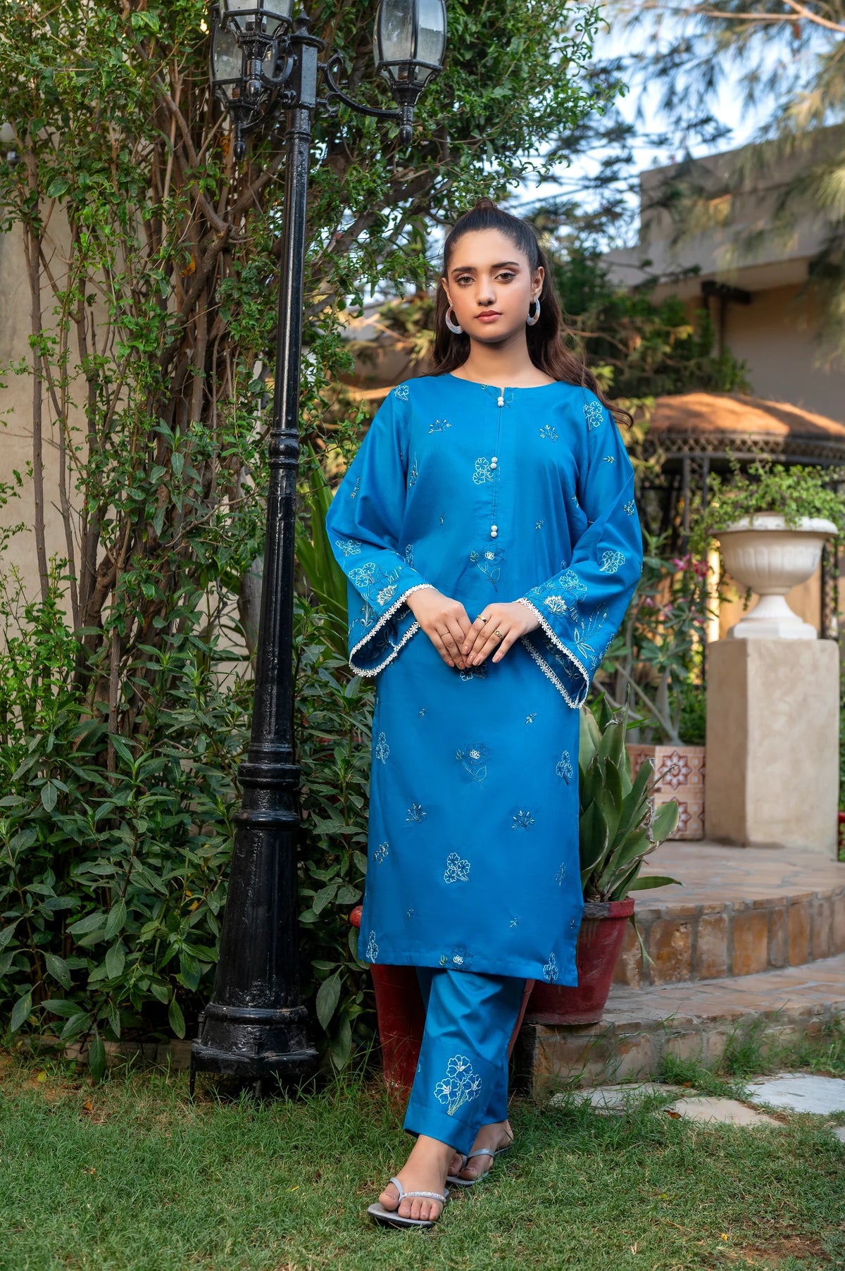 ZEEST - Embroidered Lawn 2 Piece Dress