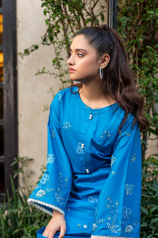 ZEEST - Embroidered Lawn 2 Piece Dress
