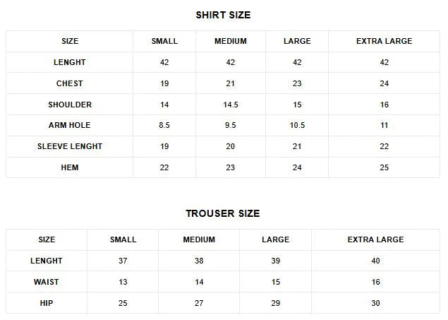 Size Guide